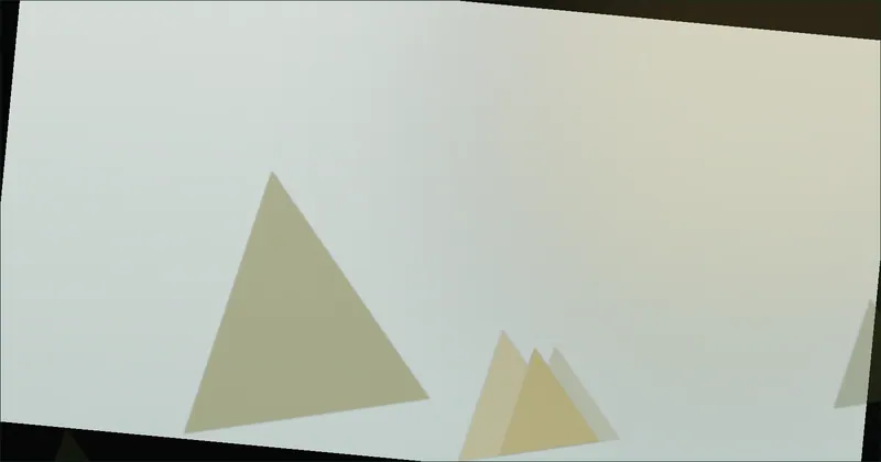 Deep pine green prism pattern suggesting separate credit files