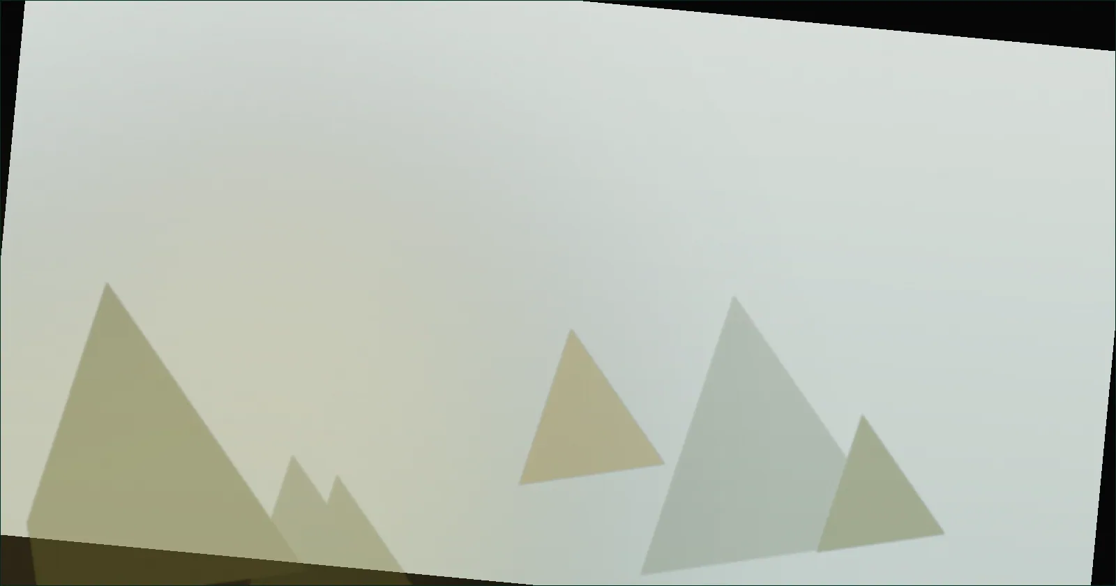 Dark gold prism pattern suggesting rewards points breaking down