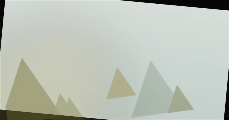 Dark gold prism pattern suggesting rewards points breaking down
